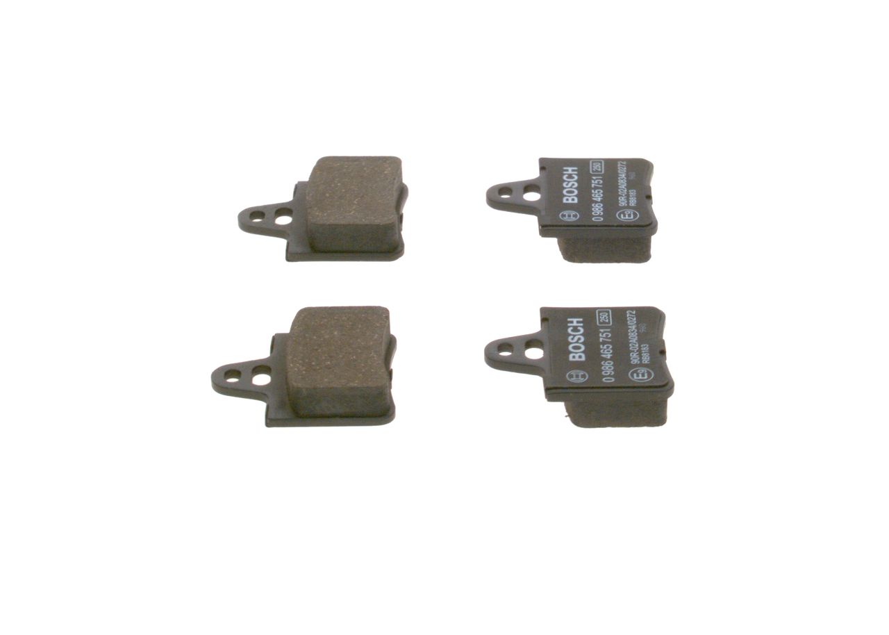Bosch 0986465751 Bremsbelagsatz, Scheibenbremse