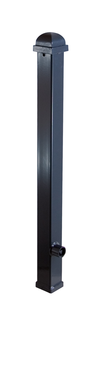 Schake 473B Stilpoller Stahlrohr 70 x 70 mm Serie 473B ortsfest, zum Einbetonieren

mit Erdanker, Gesamtlänge ca. 1400 mm ohne Verschluss ohne Öse