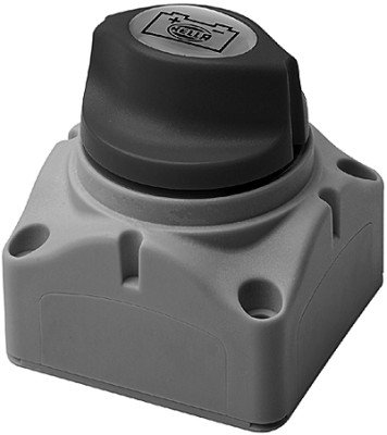 HELLA 6EK 002 843-071 Hauptschalter, Batterie - Drehbetätigung - Anschlussanzahl: 2 - geschraubt - S