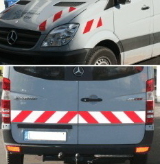 Warnmarkierungsfolie