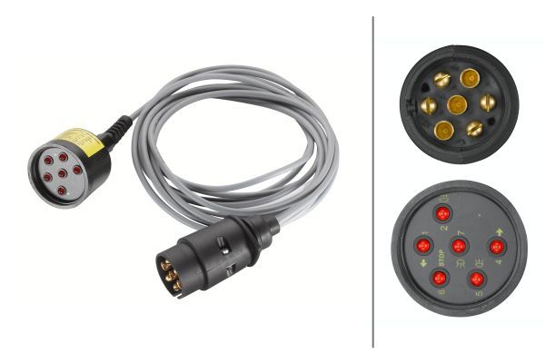 HELLA 8PD 004 509-001 Prüfgerät, Anhängersteckdose