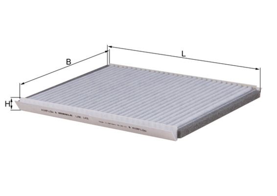 Mahle LAK143 Filter, Innenraumluft