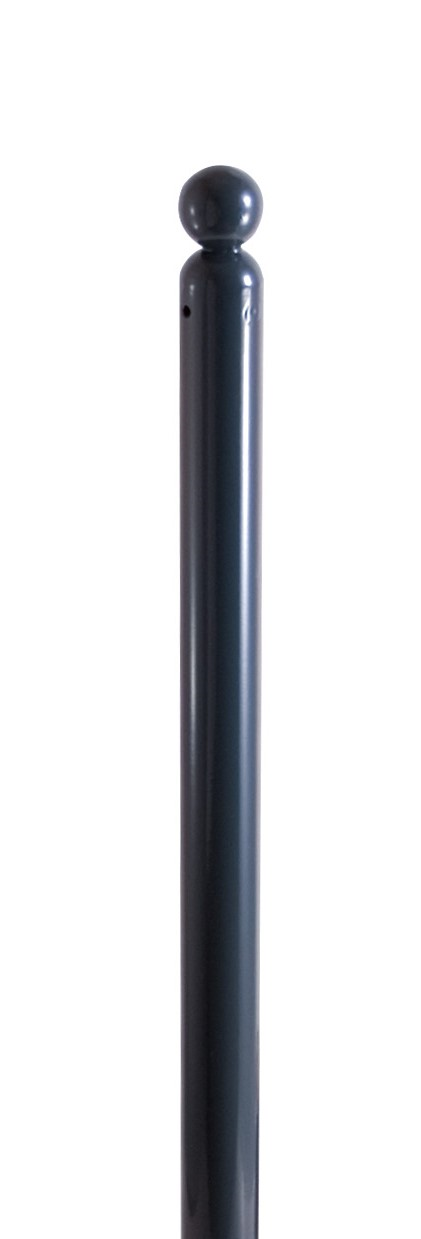 Schake 466PB Absperr-Stilpfosten Serie 466B Ø 60 mm ortsfest, für Dübelbefestigung

mit Bodenplatte 100 x 150 mm ohne Verschluss ohne Öse
