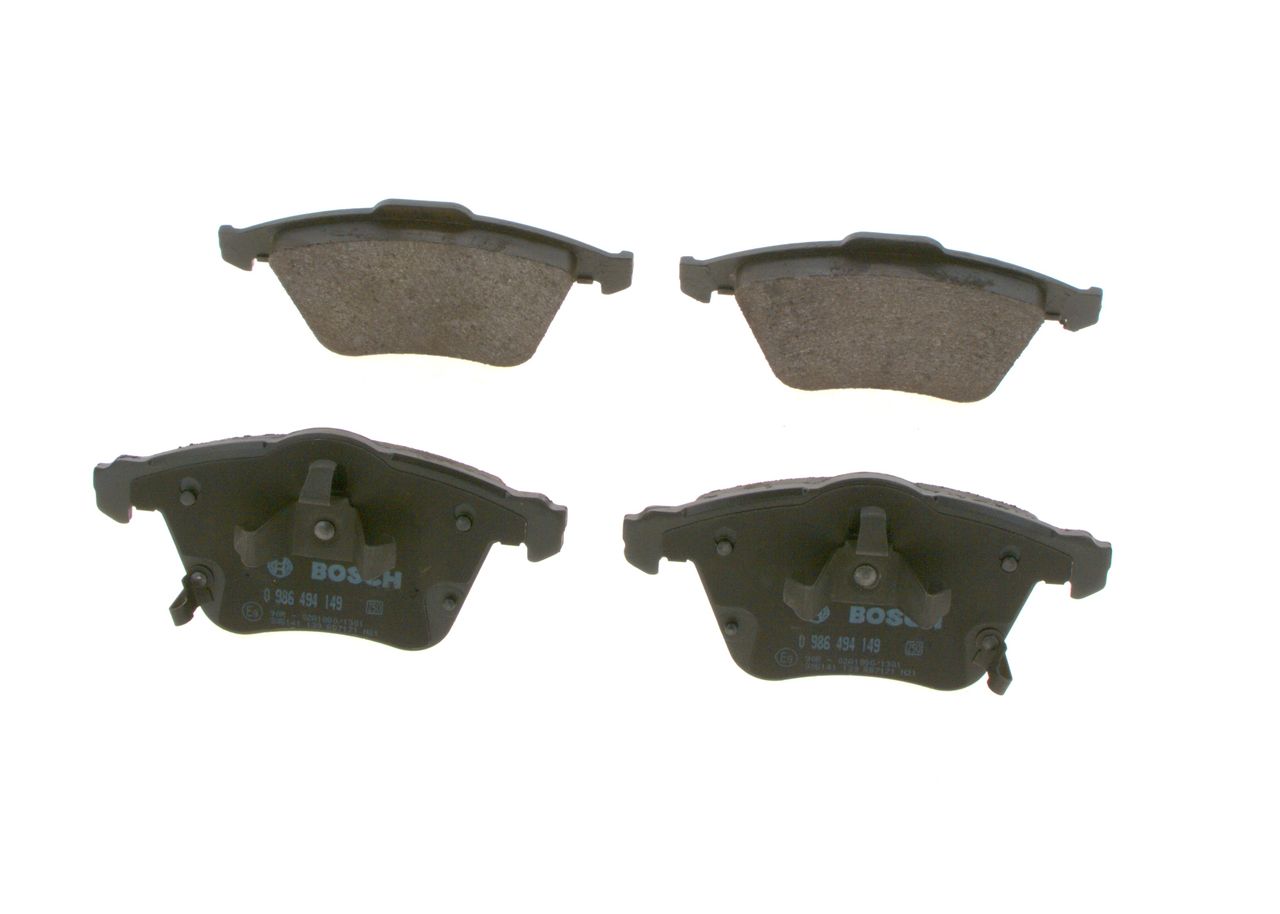 Bosch 0986494149 Bremsbelagsatz, Scheibenbremse