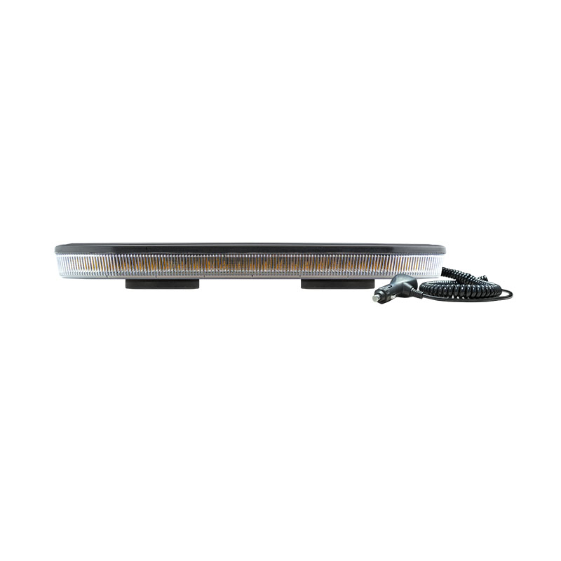 LED Mini-Lichtwarnbalken, Serie Europe EQBT, 251 mm Länge, Magnetmontage