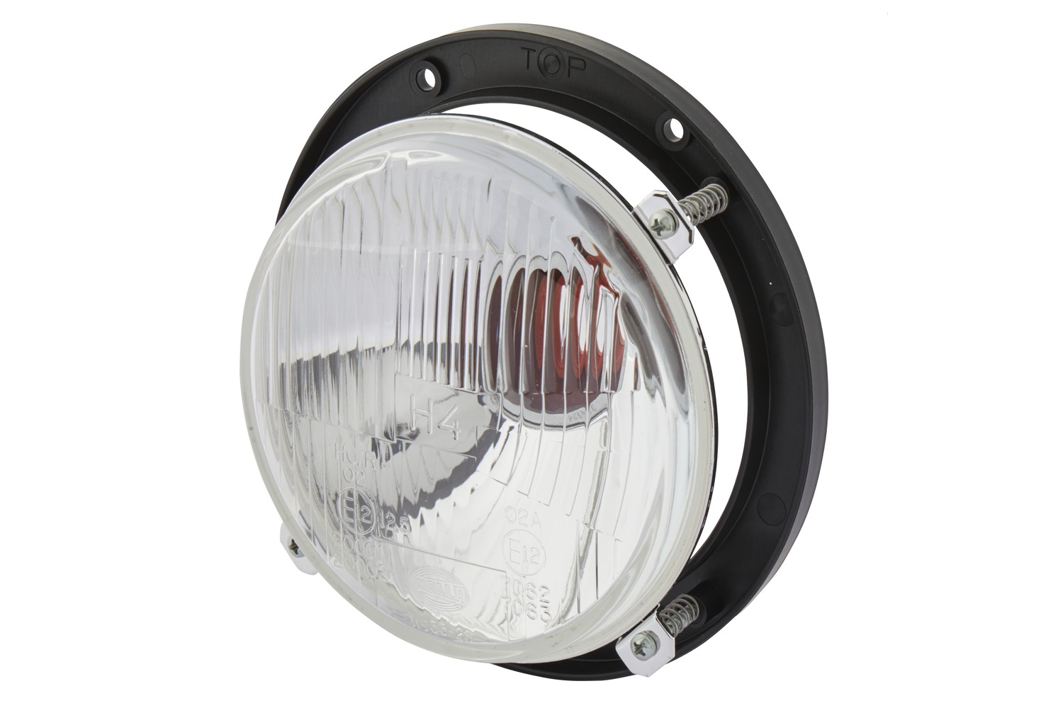 HELLA 1A3 996 002-211 Halogen-Hauptscheinwerfer - 12/24V - rund - Einbau - links/rechts