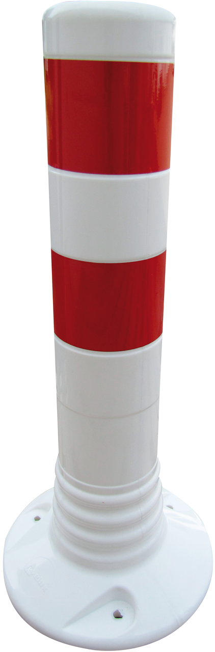 Schake 412224 Flexipfosten weiß / rot  Ø 80 mm Höhe 450 mm

Ø 80 mm, PUR,

2 reflektierende Streifen,

inkl. 3 Schrauben und Dübel