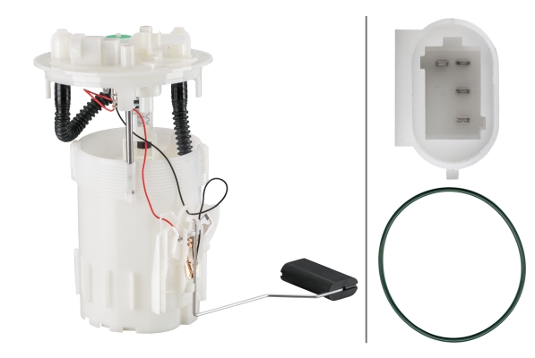 HELLA 8TF 358 106-821 Tankgeber - elektrisch - 4-polig - mit Dichtung/mit Tankgeber - ohne Pumpe