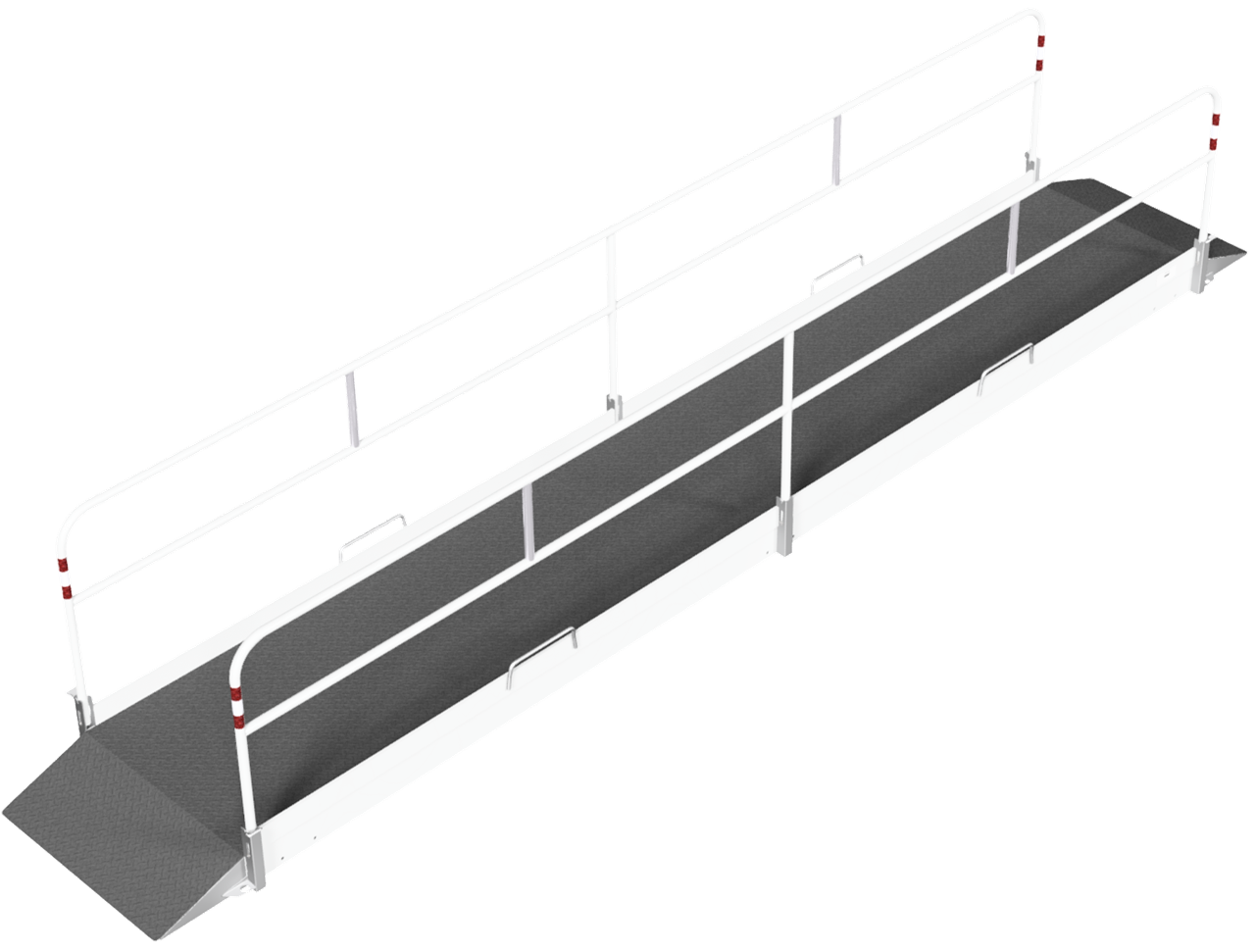 Schake 20286 Grabenbrücke  aus Aluminium     Breite: 1,00 m Länge: ca. 6,70 m