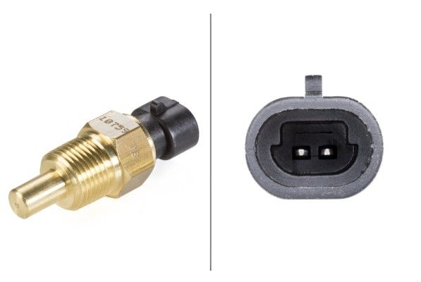 HELLA 6PT 009 107-591 Sensor, Öltemperatur