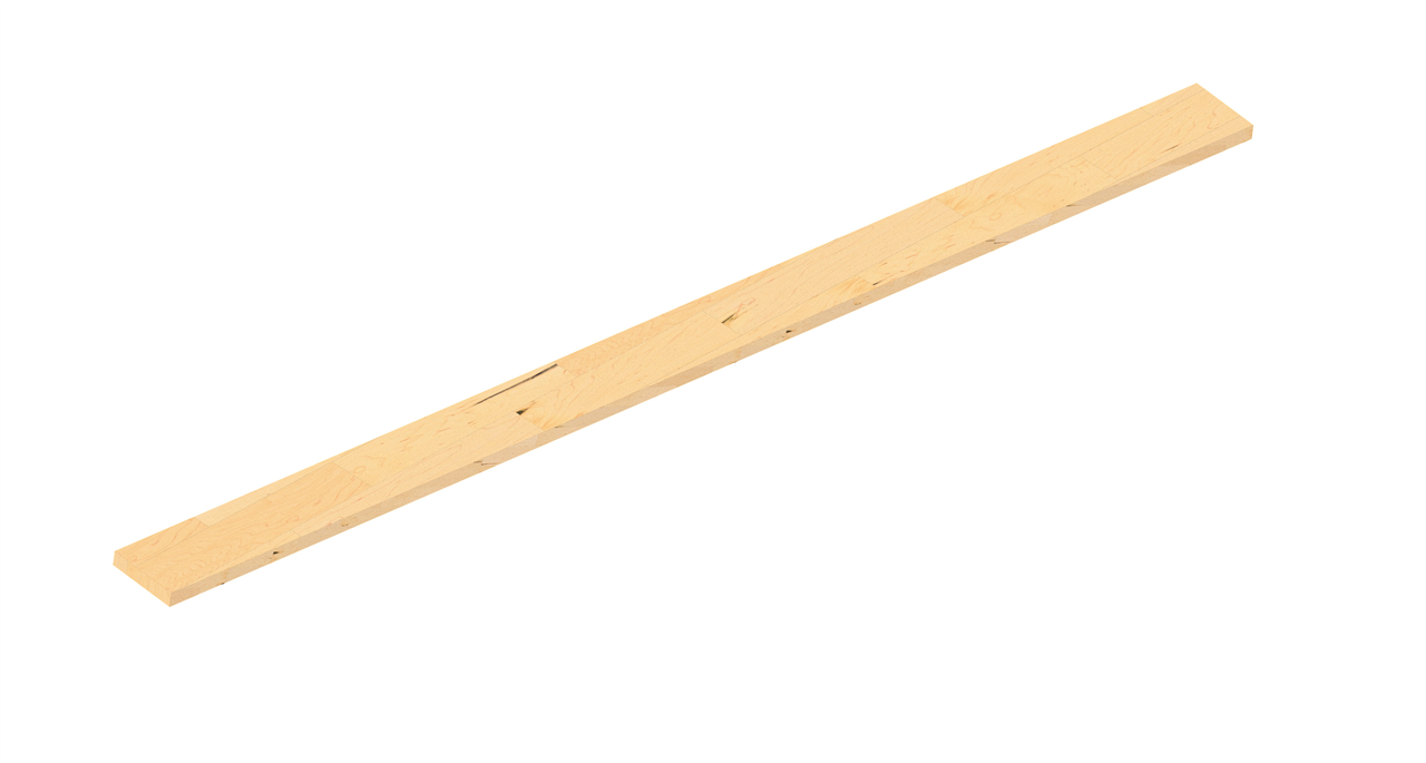 Schake 103135 Bordbrett aus Holz  Maße: 150 mm x 3500 mm