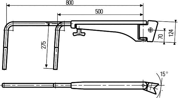HELLA 8HG 501 257-032 Halter, Außenspiegel