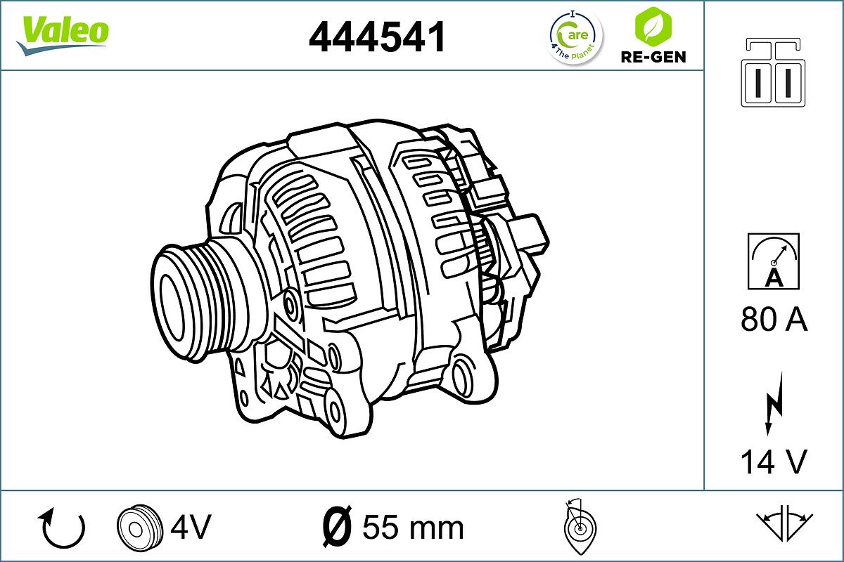 Valeo 444541 Generator