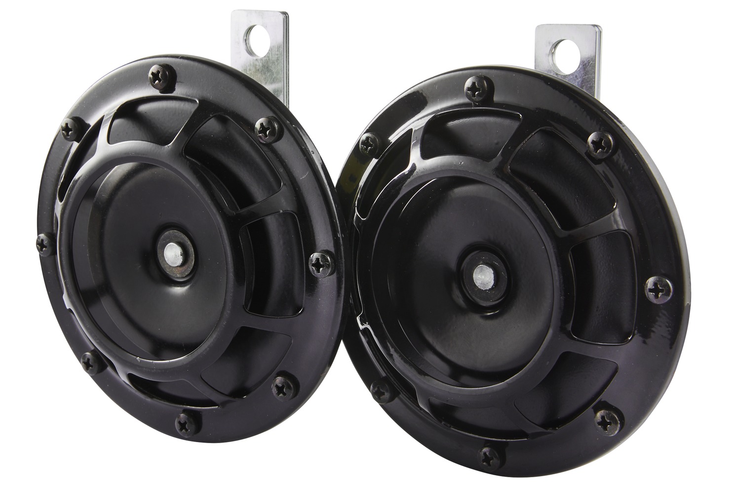 10108436a_AM0 HELLA 3AG 003 399-081 Horn - B133 - 12V - 118dB(A) - Frequenzbereich: 375/500Hz - Starkton - Gehäuse
