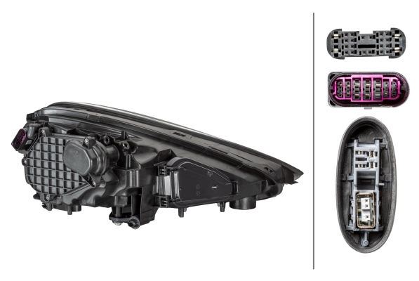 HELLA 1ZT 011 745-751 Hauptscheinwerfer