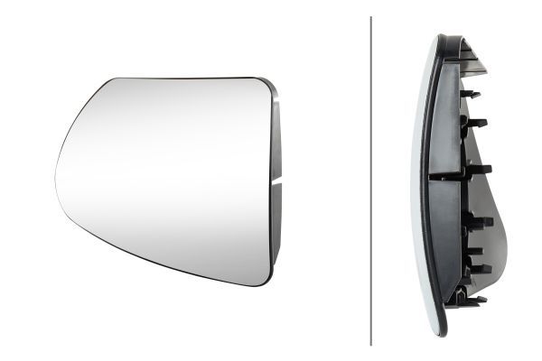 HELLA 9MX 564 357-011 Spiegelglas, Außenspiegel