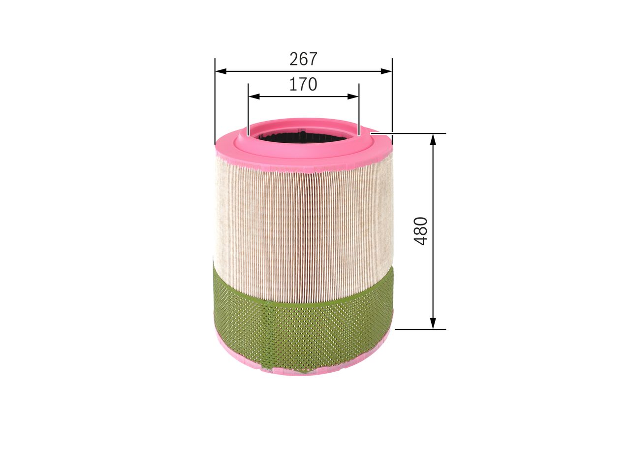 Bosch F026400249 Luftfilter