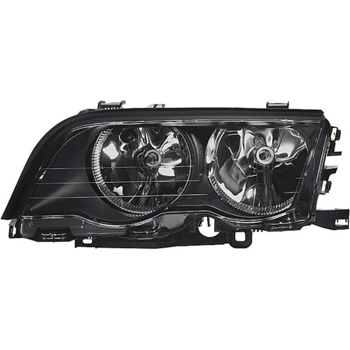 HELLA 1AL 008 403-021 Halogen Hauptscheinwerfer, Rechts, Ohne Kurvenlicht, mit Glühlampen