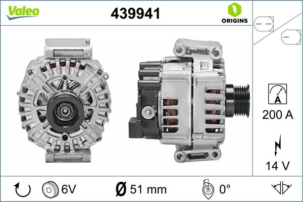 Valeo 439941 Generator