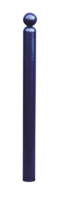 Schake 478PB Absperr-Stilpfosten Serie 478B Ø 76 mm ortsfest, für Dübelbefestigung

mit Bodenplatte 100 x 150 mm ohne Verschluss ohne Öse