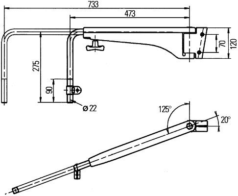 HELLA 8HG 501 253-012 Halter, Außenspiegel