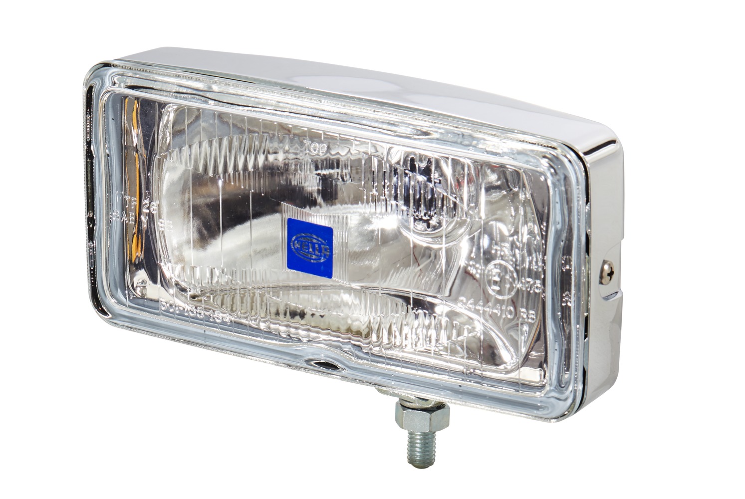 HELLA 1FD 003 590-411 Halogen-Fernscheinwerfer - Classic 181 - 12/24V - Referenzzahl: 17.5 - Anbau -