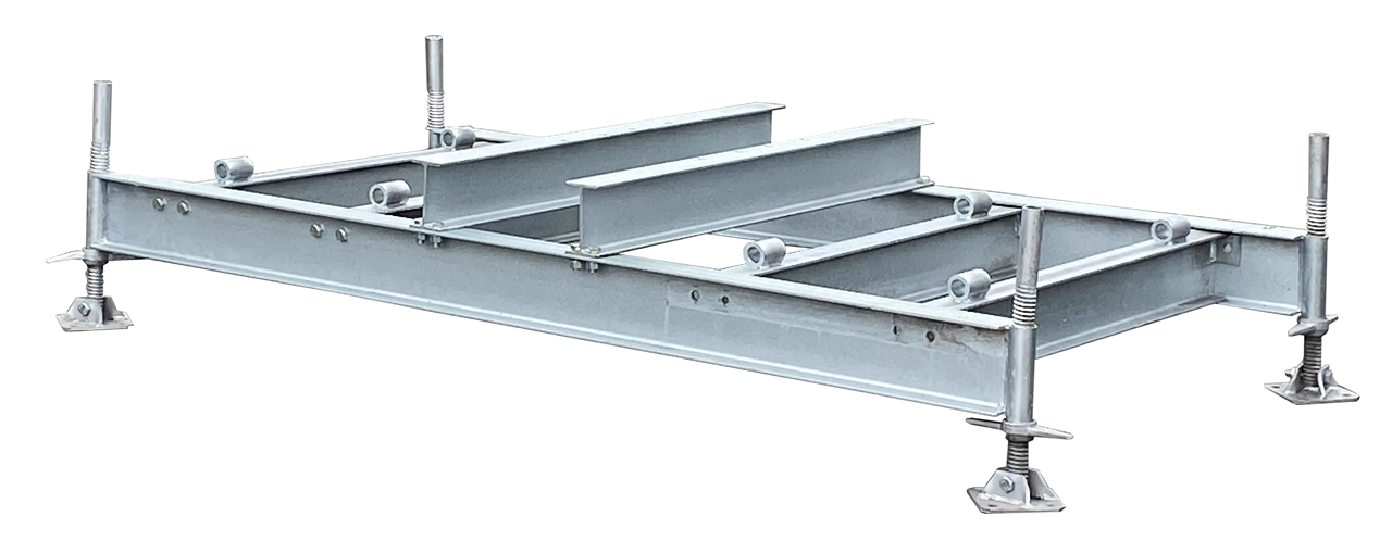 Schake 35350 Aufstellrahmen + Anbauteil    für Beton-Aufstellvorrichtung Aufstellrahmen