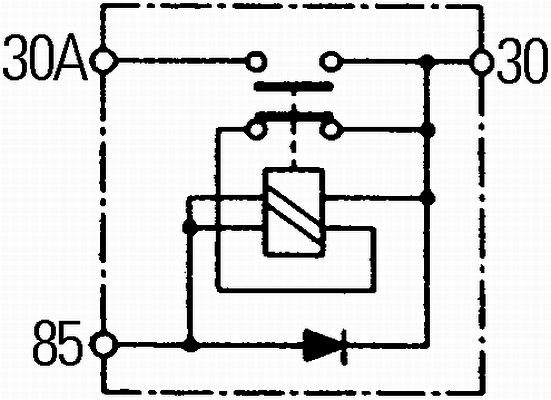 HELLA 6EK 008 776-051 Hauptschalter Batterie