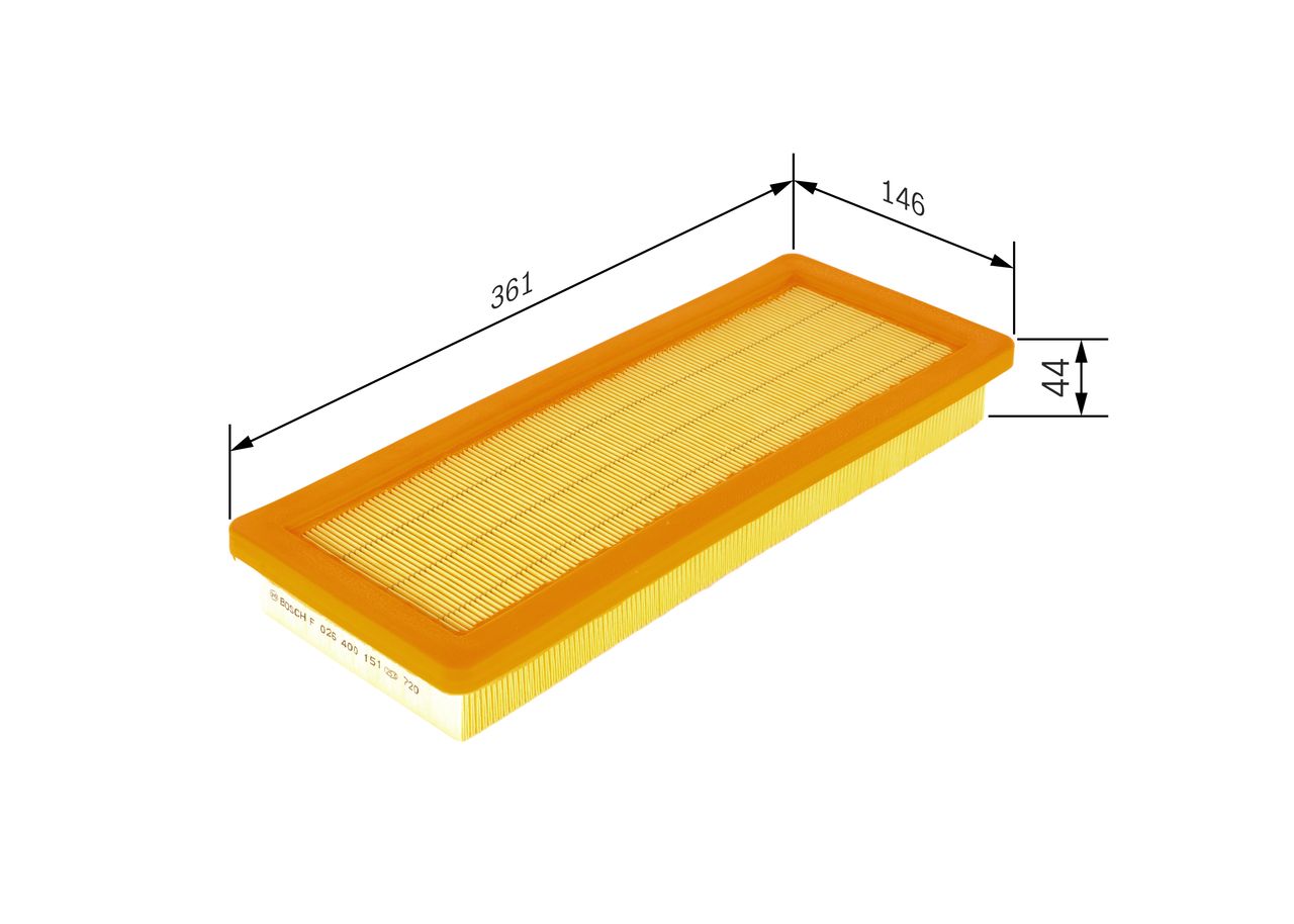 Bosch F026400151 Luftfilter