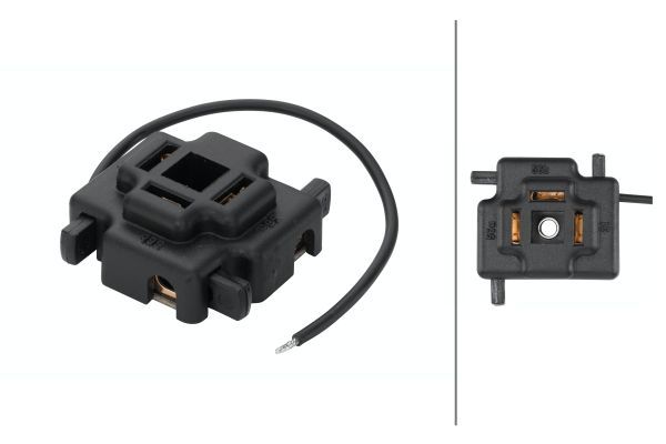 HELLA 8JA 001 909-011 Stecker mit Masseband