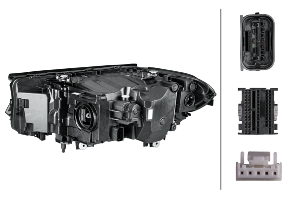 K2858 HELLA 1EX 354 836-021 LED-Hauptscheinwerfer - rechts - für u.a. BMW 5 (G30, F90)