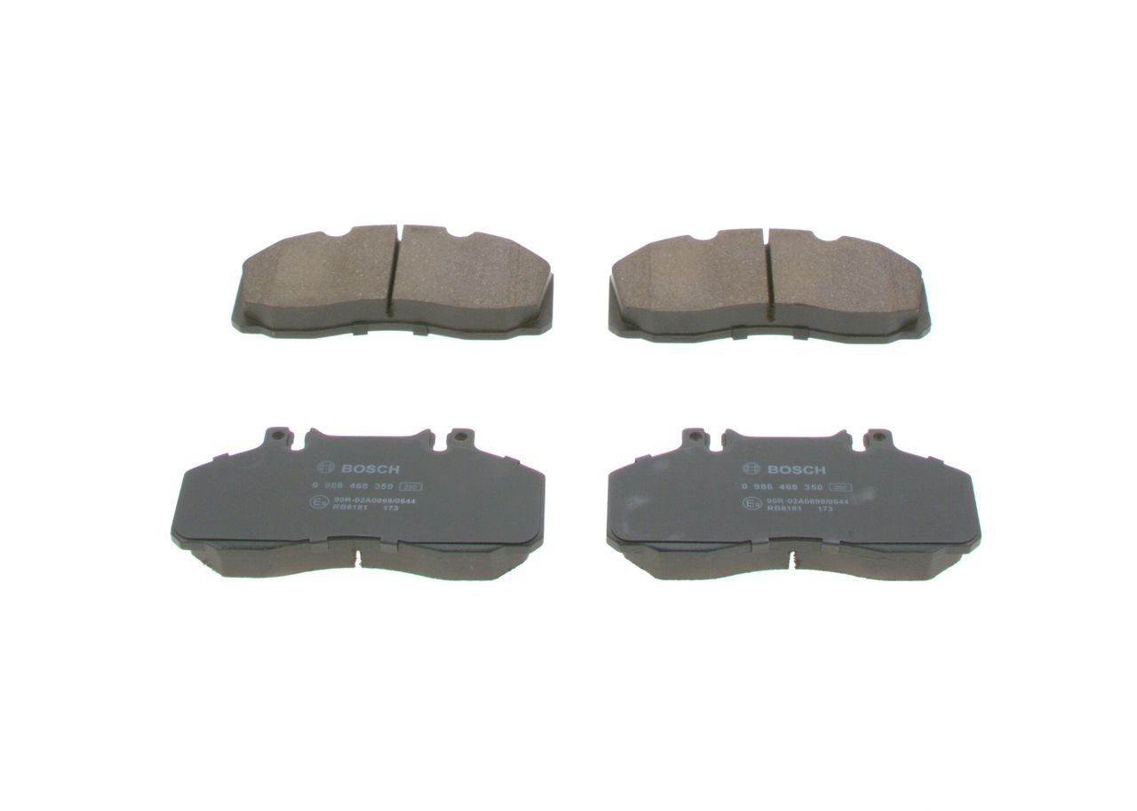 Bosch 0986468350 Bremsbelagsatz, Scheibenbremse