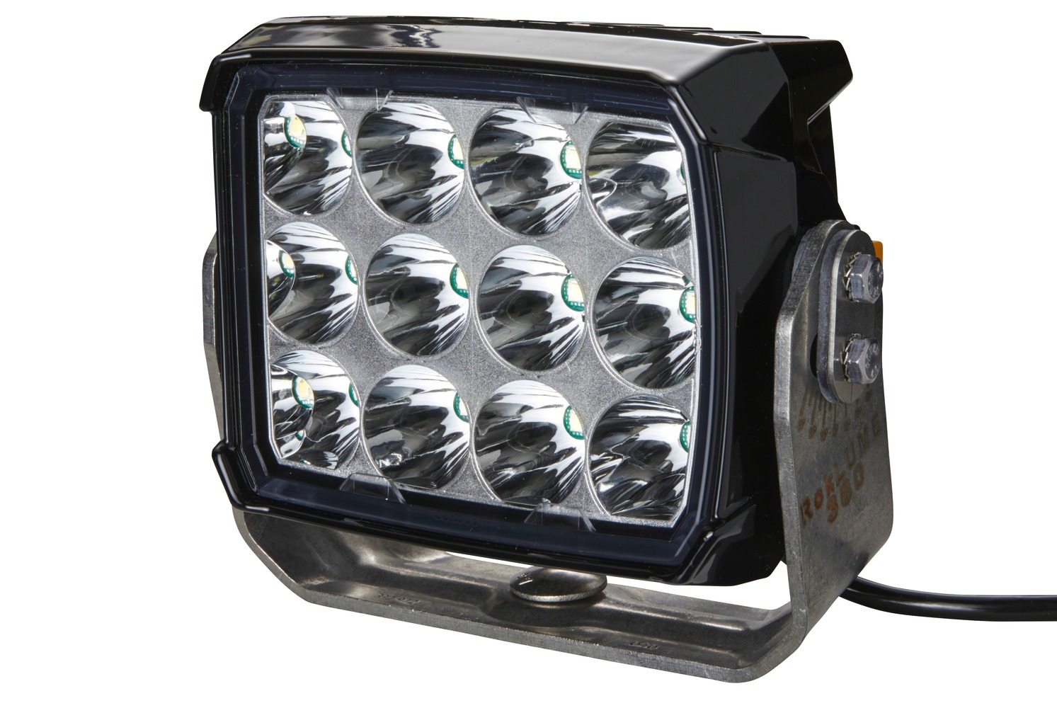 HELLA 1GA 996 197-041 LED-Arbeitsscheinwerfer - RokLume 380 - 24V - 7500lm - Anbau/Bügelbefestigung