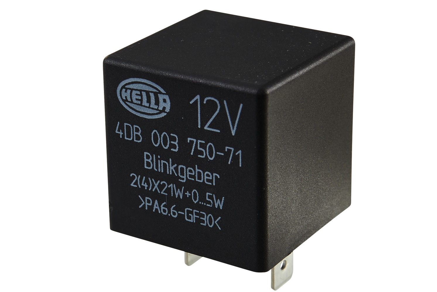 HELLA 4DB 003 750-711 Blinkgeber - 12V - 3-polig - gesteckt - elektronisch