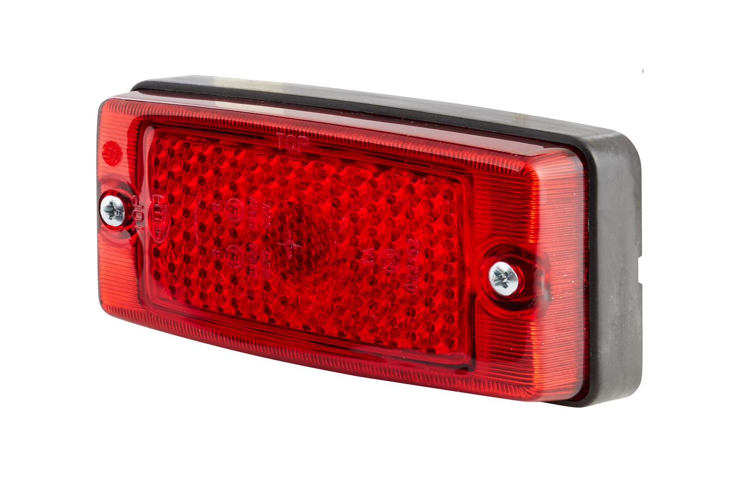 HELLA 2TM 004 361-021 Schlussleuchte - 12/24V - Anbau/PG-Verschraubung - Lichtscheibenfarbe: rot - l