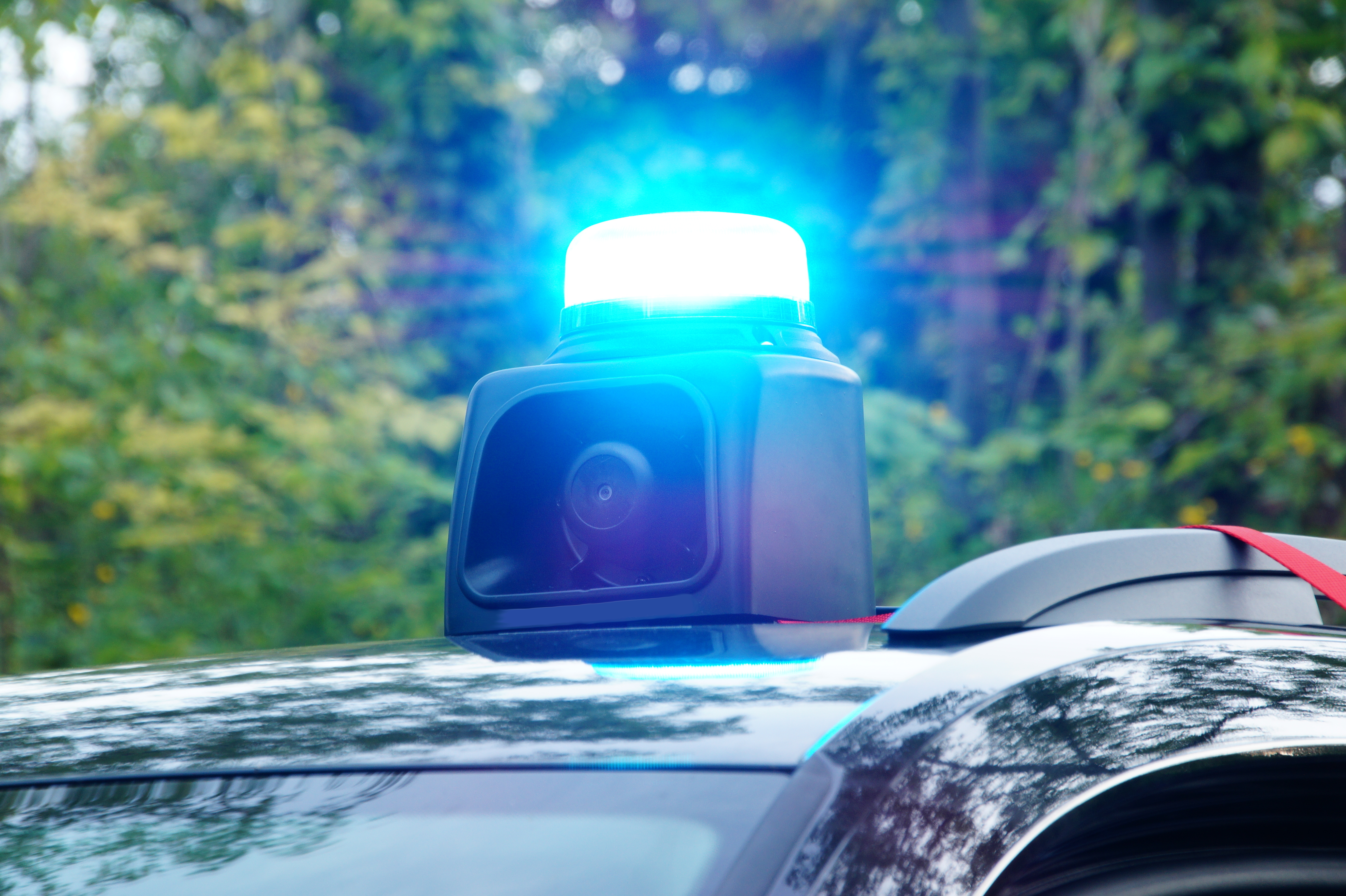 Mobile Warnanlage, Sondersignalanlage, Vakuumhalterung