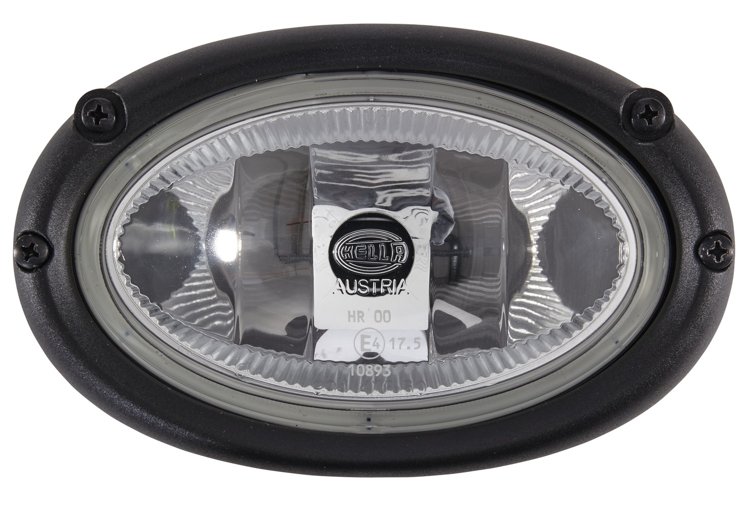 HELLA 1KA 996 261-091 FF/Halogen-Fernscheinwerfer - Oval 100 - 12/24V - oval - Referenzzahl: 17.5 -