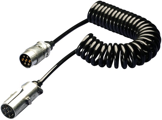 F376 HELLA 8KA 007 648-061 Elektrowendel - 7-polig - 12/24V - Metall
