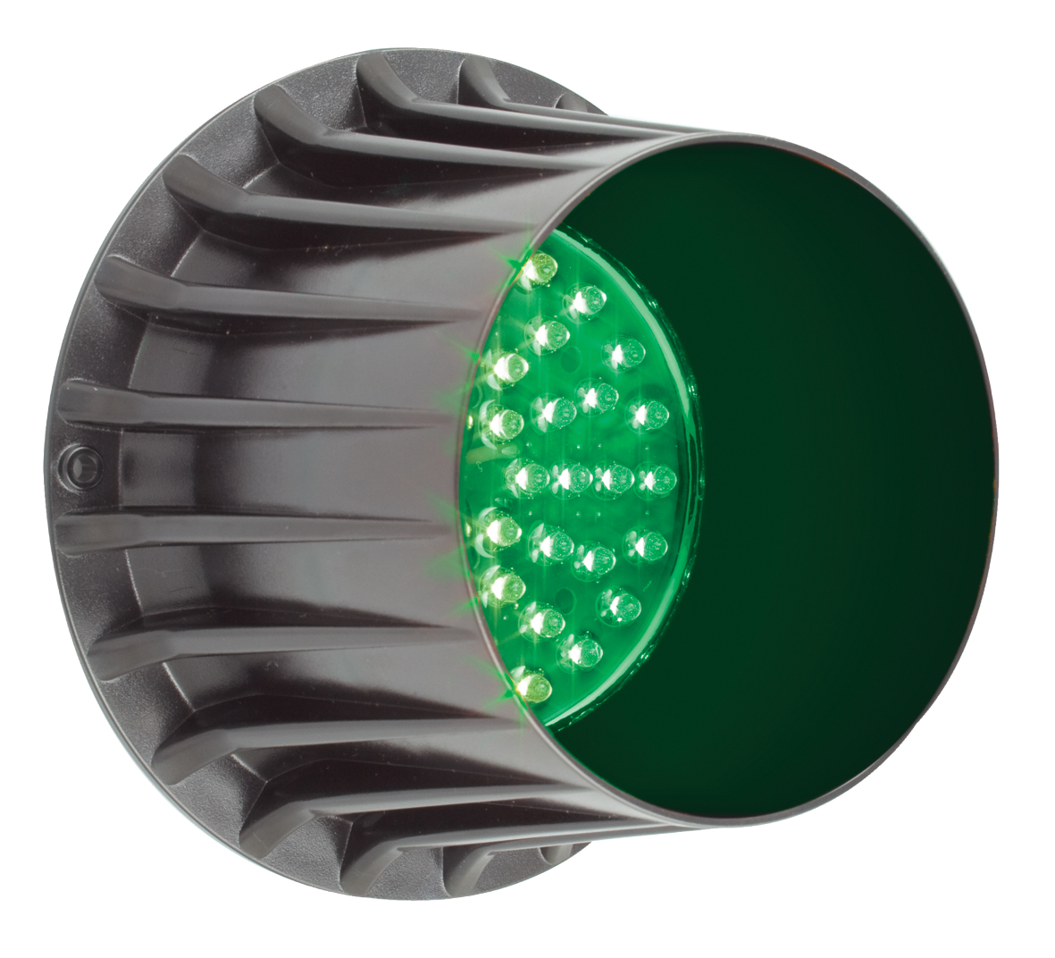 Lichtsignalleuchte, Ampelleuchte, Serie 83, Grün, 12 Volt