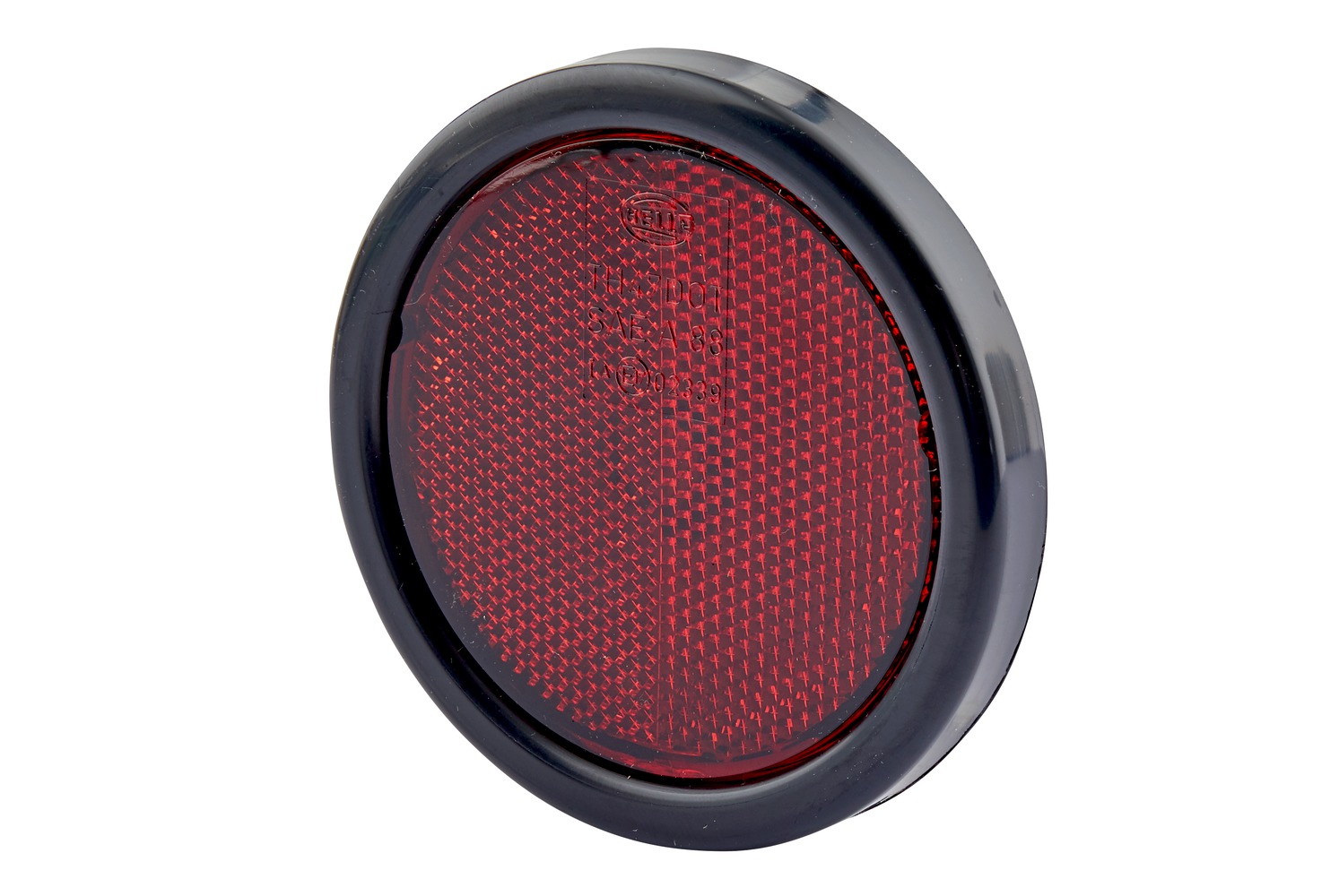 10092883a_AM0 HELLA 8RA 002 016-121 Rückstrahler - Lichtscheibenfarbe: rot - rund - Anbau/geschraubt - hinten