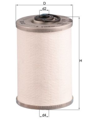 Mahle KX43 Kraftstofffilter