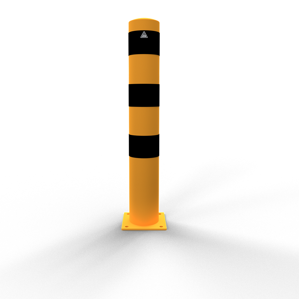 Stahlrohrpoller 152 x 3,2 mm ortsfest zur Dübelbefestigung 401530N Stahlrohrpoller 152 x 3,2 mm ortsfest zur Dübelbefestigung 401530N