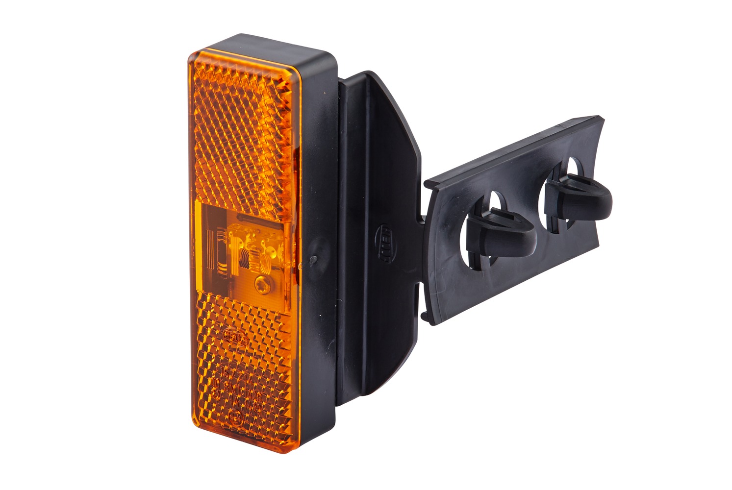 HELLA 2PS 008 643-011 Seitenmarkierungsleuchte - LED - 24V - Anbau/geclipst - LED-Lichtfarbe: gelb -