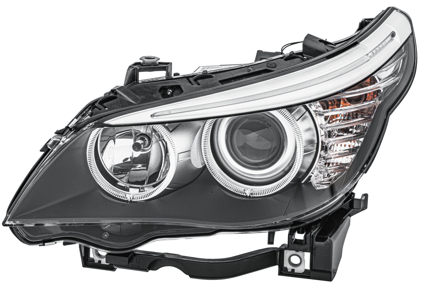 HELLA 1EL 009 449-011 DE/Halogen-Hauptscheinwerfer - links - für u.a. BMW 5 (E60)