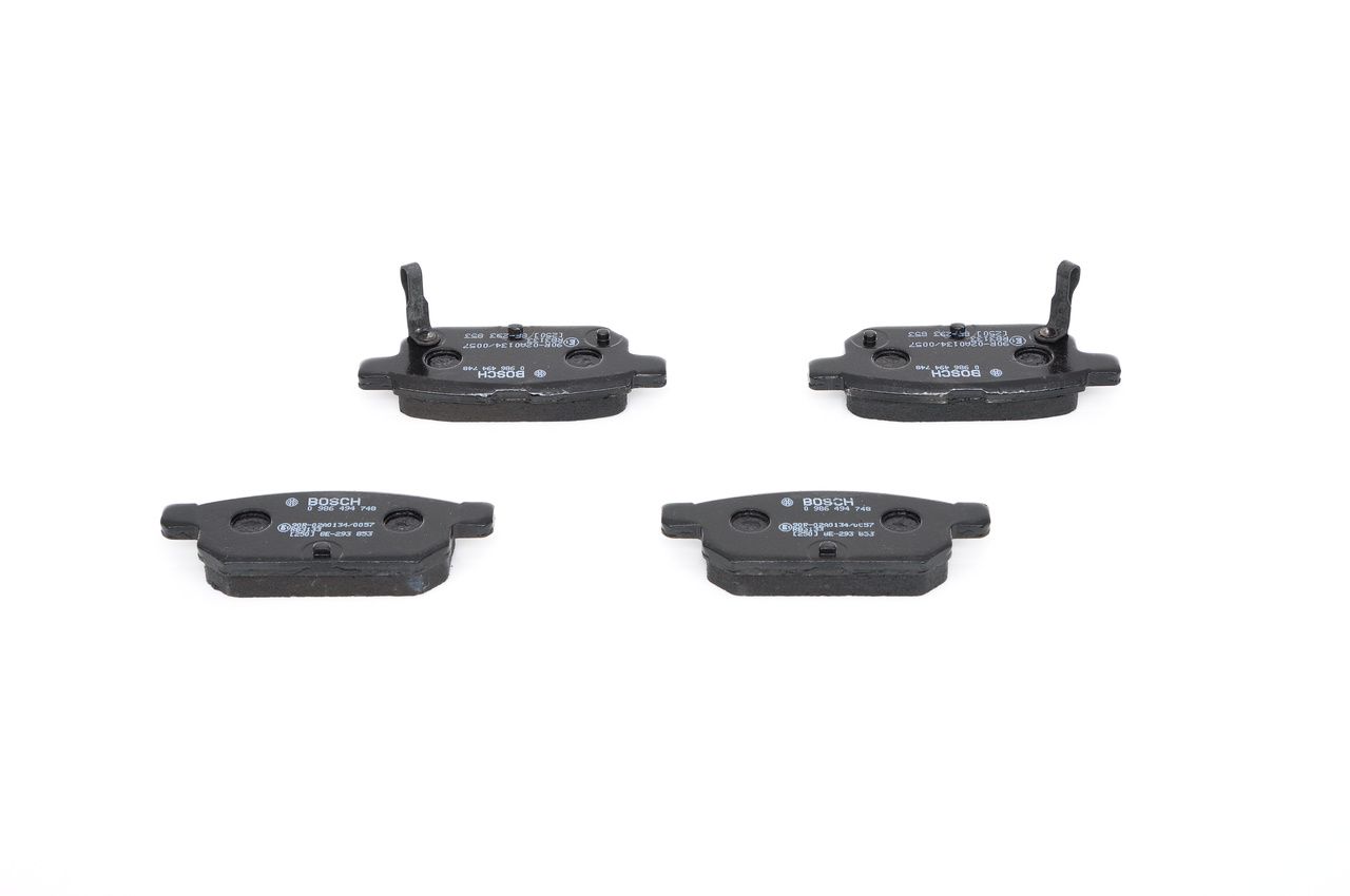 Bosch 0986494748 Bremsbelagsatz, Scheibenbremse