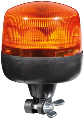H812 HELLA 2RL 010 979-017 LED-Rundumkennleuchte - RotaLED - 12/24V - Rohrstutzen, flexibel - gelb - gelb