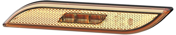 HELLA 2PS 013 305-011 Seitenmarkierungsleuchte - Shapeline Style - LED - 12/24V - geklebt - Lichtsch