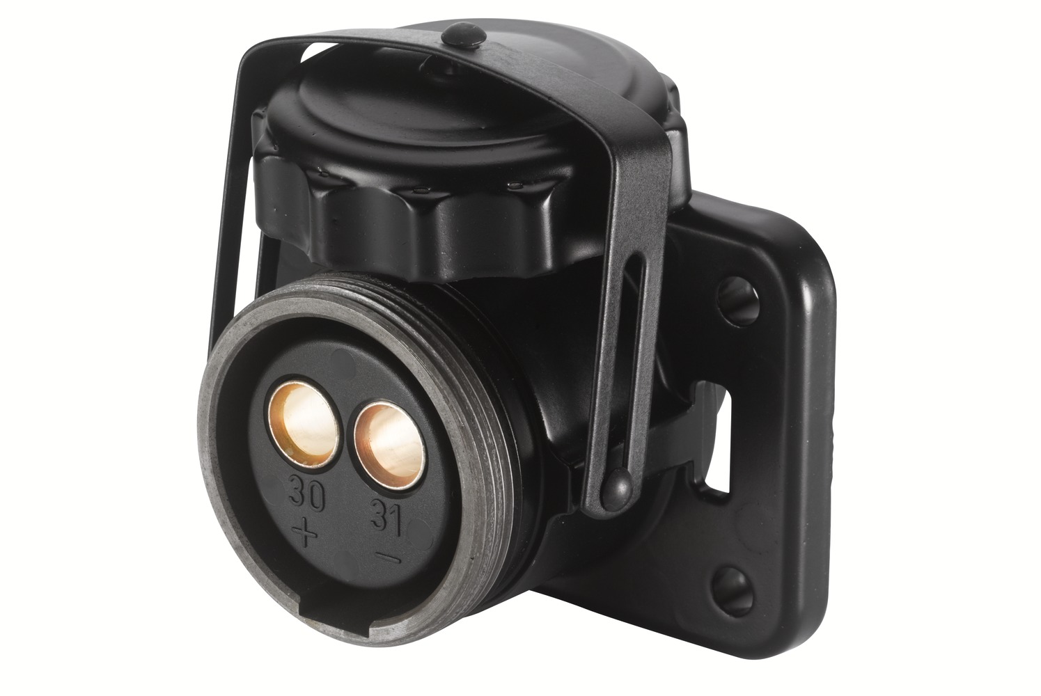 HELLA 8JB 001 935-501 Steckdose - 2-polig - Stecker: Crimpkontakt/Lötstiftkontakt - schwarz
