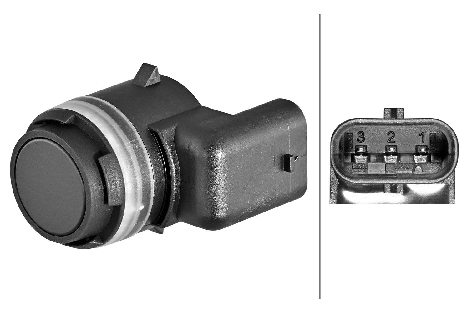 Hella 6PX358270-431 Sensor, Einparkhilfe
