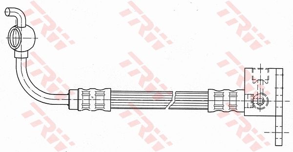 TRW Automotive PHD648 Bremsschlauch